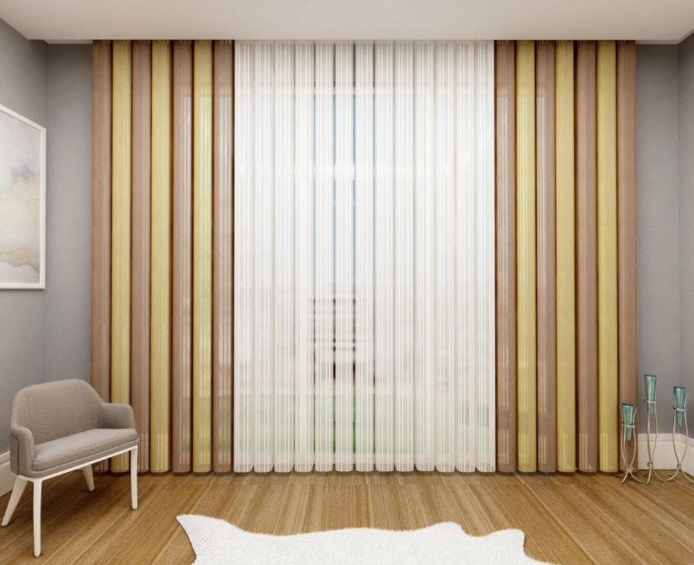 Tül Dikey Perde - Görsel 1